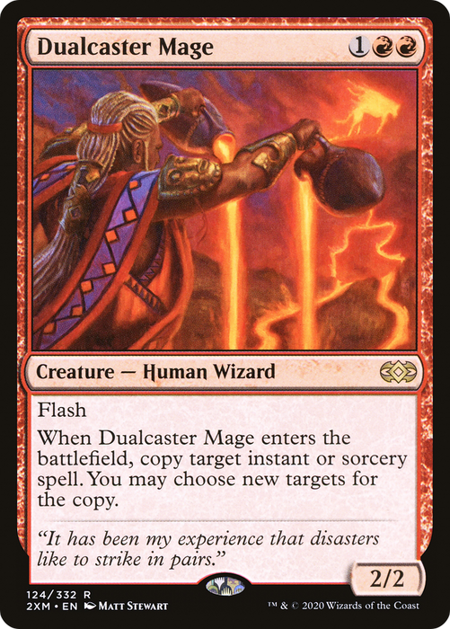 Dualcaster Mage [2XM-124] - Double Masters