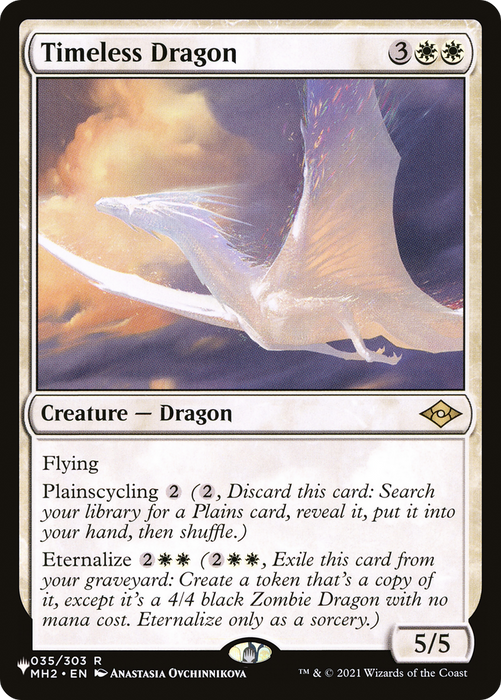 Timeless Dragon [PLST-MH2-35] - The List