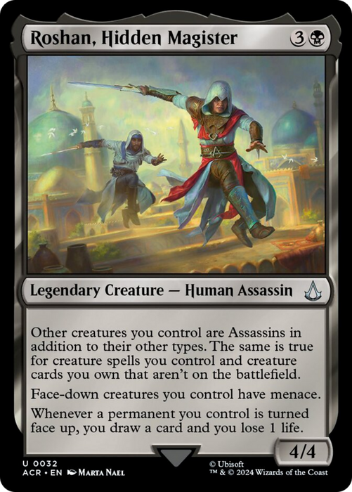 Roshan, Hidden Magister [ACR-032] - Assassin's Creed