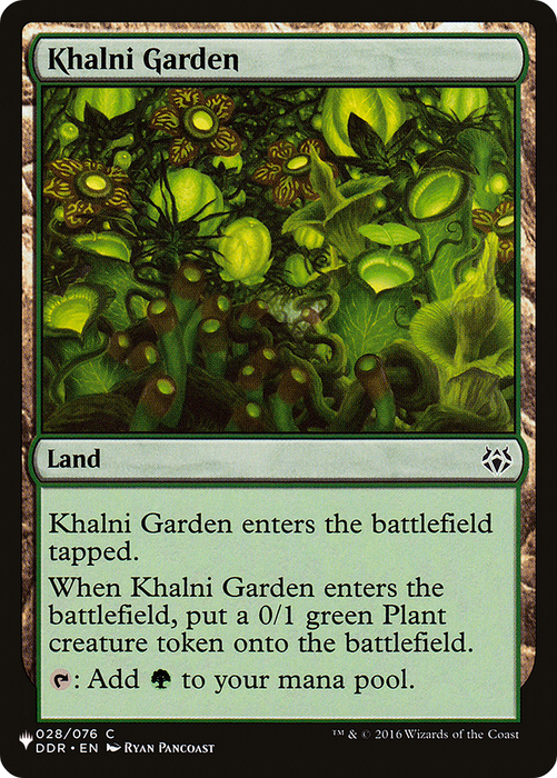 Khalni Garden [PLST-DDR-28] - The List