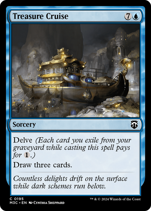 Treasure Cruise [M3C-195] Foil - Modern Horizons 3 Commander