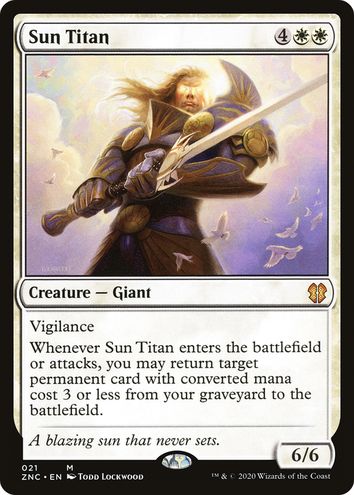 Sun Titan [ZNC-021] - Zendikar Rising Commander