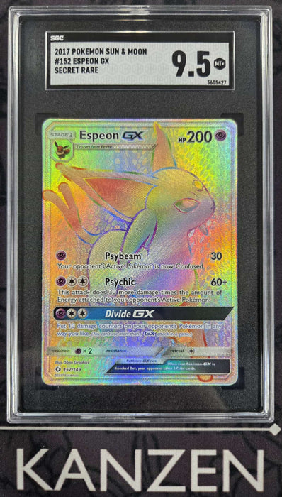 SGC 9.5 - Espeon GX - Sun & Moon Base Set - #152 - 5605427