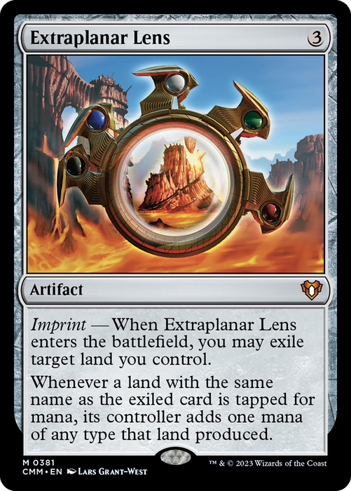 Extraplanar Lens [CMM-381] - Commander Masters