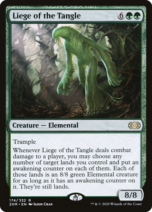 Liege of the Tangle [2XM-174] Foil - Double Masters