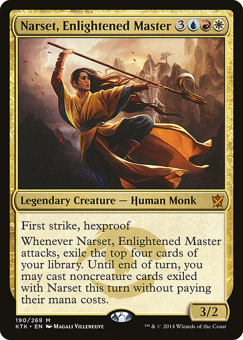 Narset, Enlightened Master [KTK-190] - Khans of Tarkir