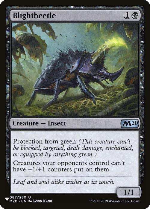 Blightbeetle [PLST-M20-87] - The List