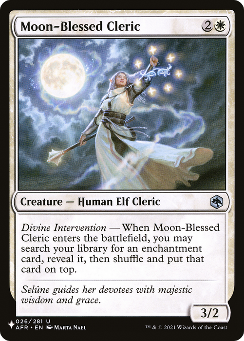 Moon-Blessed Cleric [PLST-AFR-26] - The List