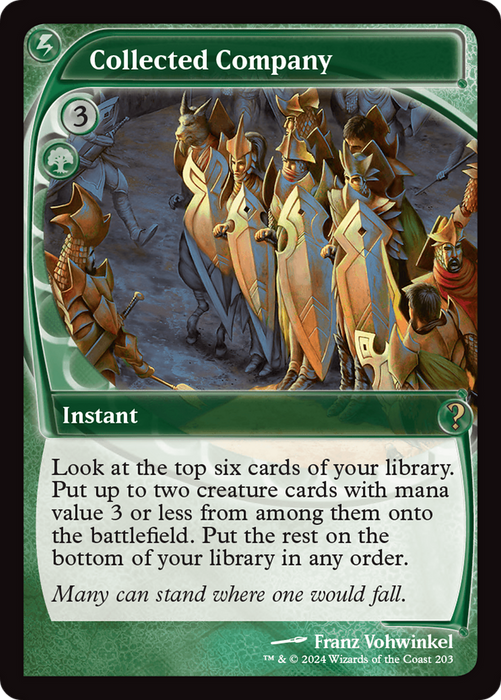 Collected Company [MB2-203] Foil - Mystery Booster 2