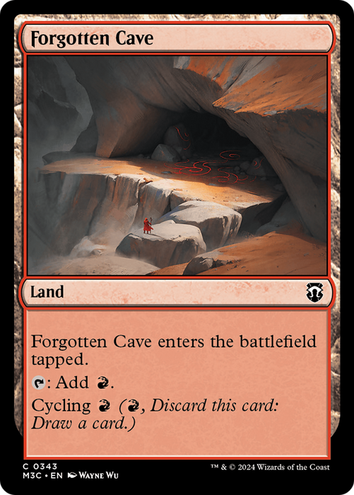 Forgotten Cave [M3C-343] Foil - Modern Horizons 3 Commander