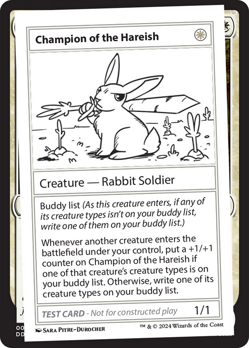 Champion of the Hareish [MB2-999-COH] - Mystery Booster 2