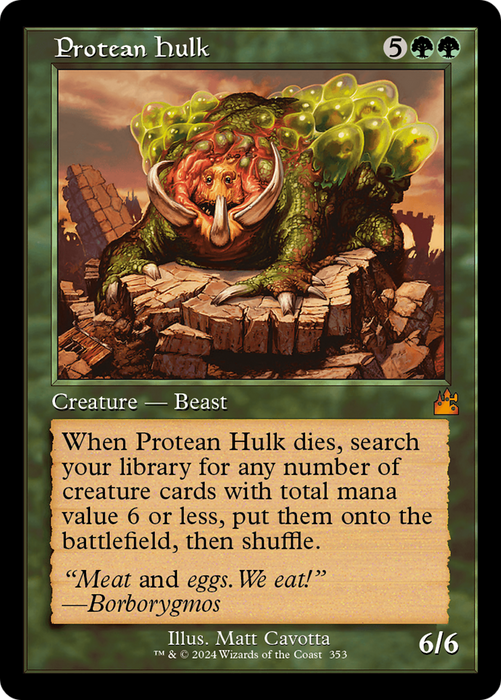 Protean Hulk [RVR-353] - Ravnica Remastered