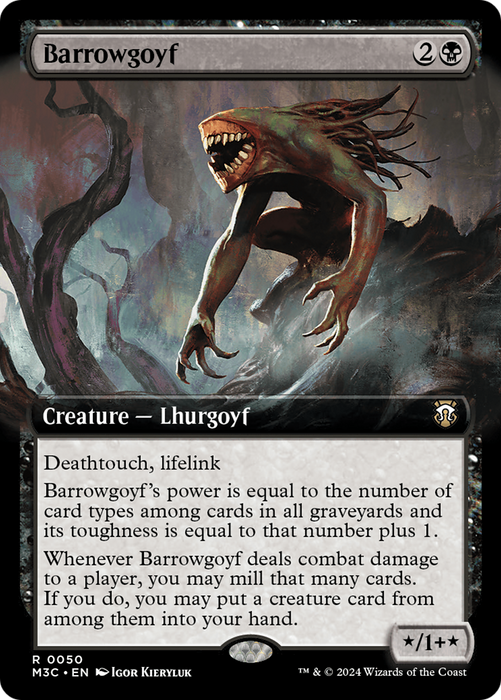 Barrowgoyf (Extended Art) [M3C-050] Foil - Modern Horizons 3 Commander