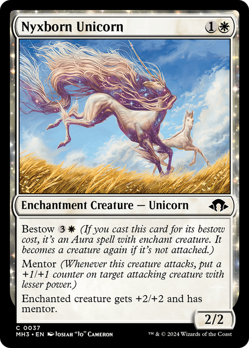 Nyxborn Unicorn [MH3-037] - Modern Horizons 3