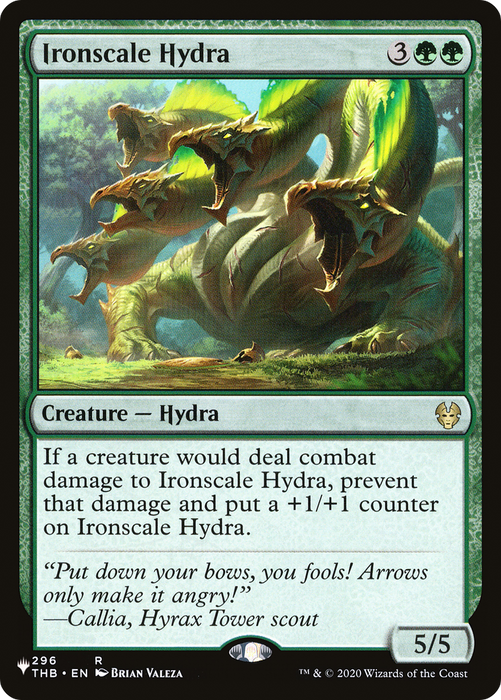 Ironscale Hydra [PLST-THB-296] - The List