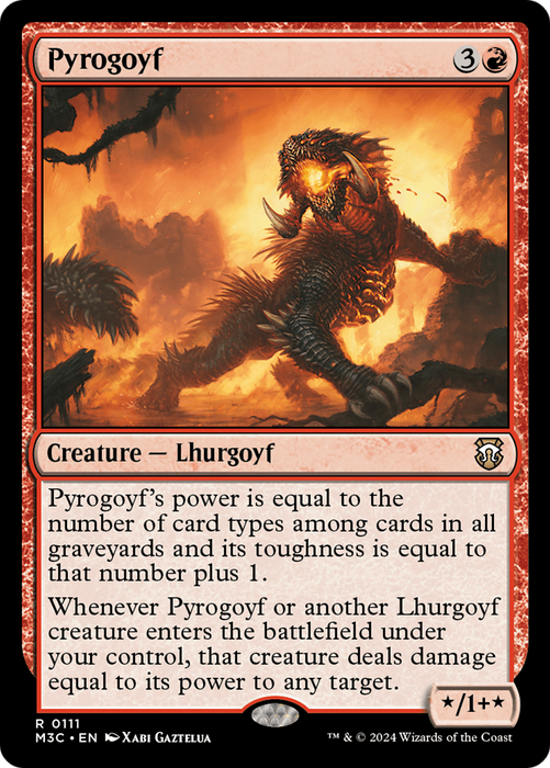 Pyrogoyf [M3C-111] - Modern Horizons 3 Commander