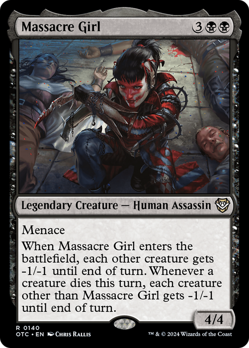 Massacre Girl [OTC-140] - Outlaws of Thunder Junction Commander