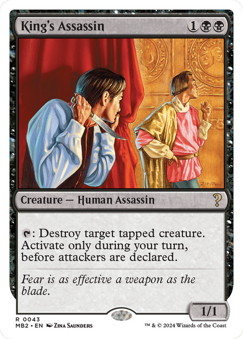 King's Assassin [MB2-043] - Mystery Booster 2