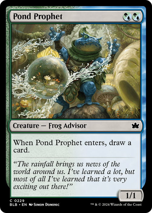 Pond Prophet [BLB-229] - Bloomburrow