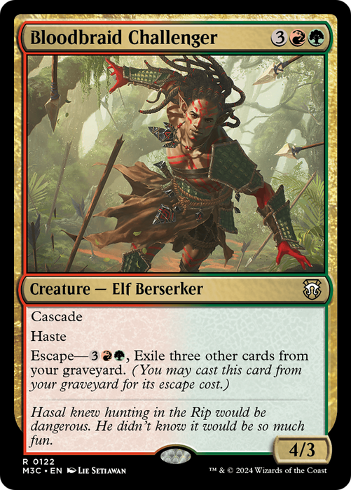 Bloodbraid Challenger [M3C-122] - Modern Horizons 3 Commander