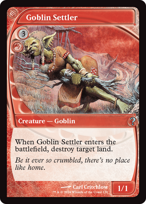 Goblin Settler [MB2-131] - Mystery Booster 2