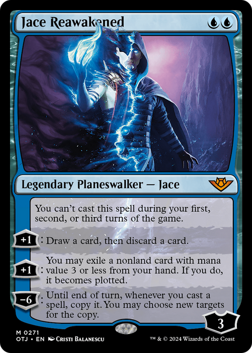 Jace Reawakened [OTJ-271] Foil - Outlaws of Thunder Junction