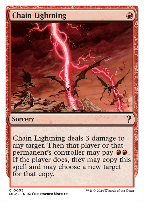 Chain Lightning [MB2-055] - Mystery Booster 2