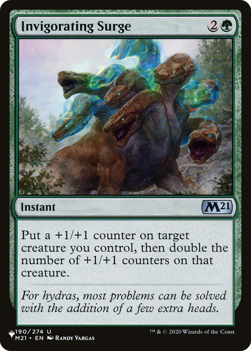 Invigorating Surge [PLST-M21-190] - The List