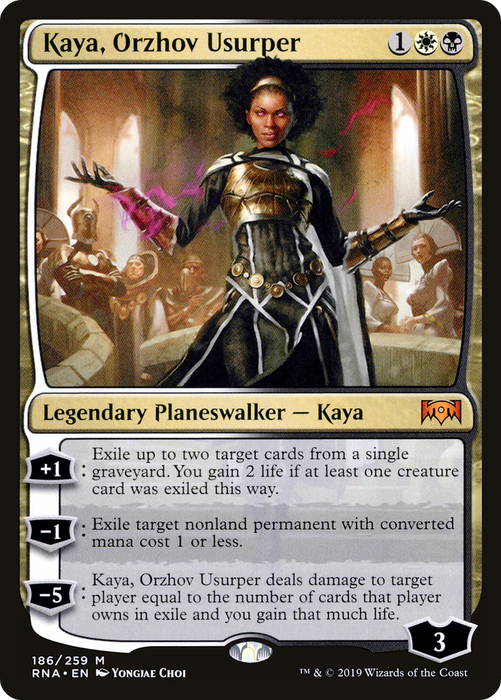 Kaya, Orzhov Usurper [RNA-186] - Ravnica Allegiance