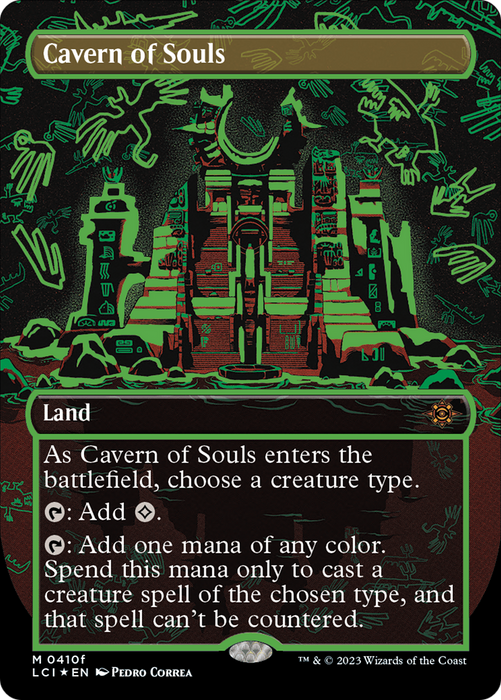 Cavern of Souls (Borderless) [LCI-410F] Foil - The Lost Caverns of Ixalan