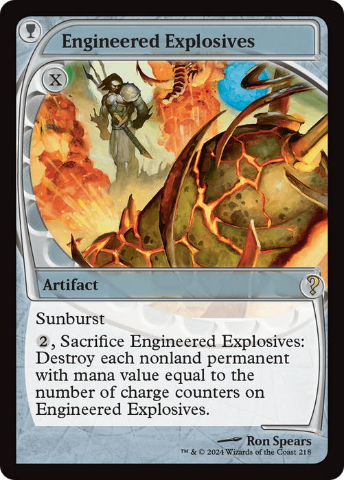 Engineered Explosives [MB2-218] Foil - Mystery Booster 2