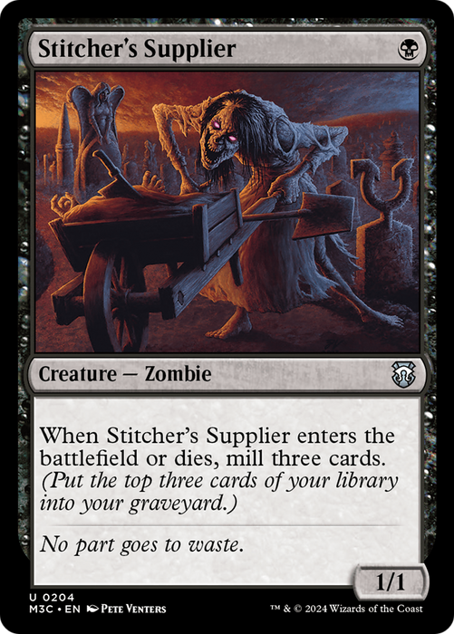 Stitcher's Supplier [M3C-204] - Modern Horizons 3 Commander