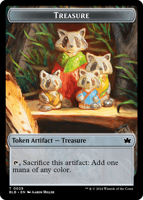 Treasure [TBLB-029] - Bloomburrow Tokens