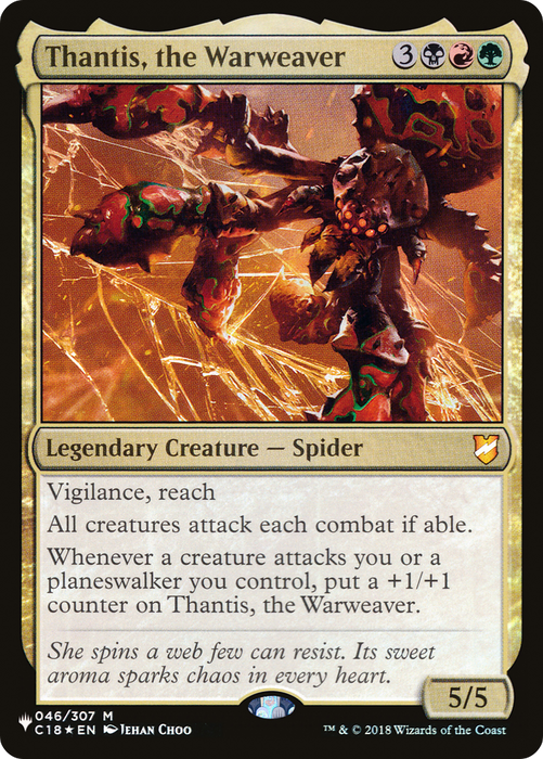 Thantis, the Warweaver [PLST-C18-46] - The List