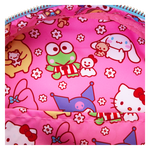 LOUNGEFLY Sanrio Hello Kitty & Tiny Chum Bear Sherpa Mini Backpack