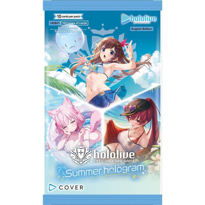 Hololive Card Game - Summer hologram - Extra Booster Pack