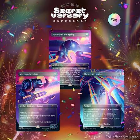 Secret Lair Drop Series - Mycosynthwave Rainbow Foil Edition
