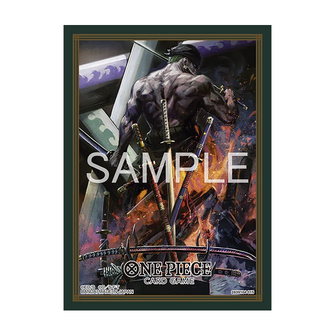 One Piece CG Sleeves Assortment 14 - Roronoa Zoro (70-Pack)