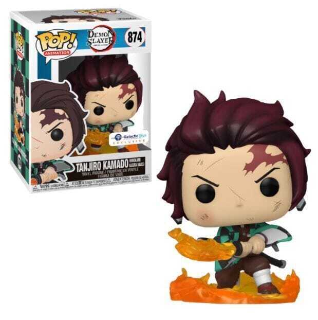 Funko Pop Demon Slayer  - Tanjiro Kamado (Galactic Toys Exclusive) #874