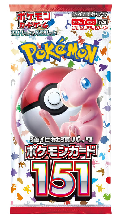 Pokémon Japanese Scarlet & Violet Enhanced Expansion Pack 151 - Booster Box