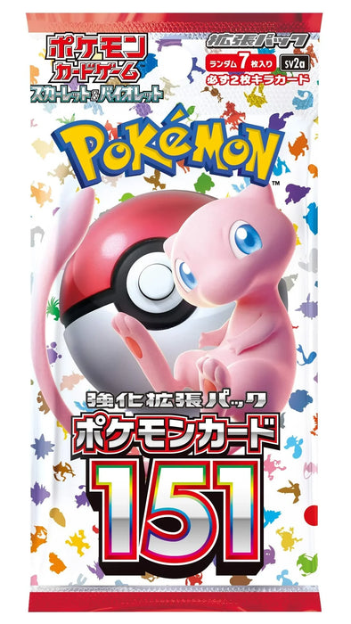 Pokémon Japanese Scarlet & Violet Pack 151 - Booster Case(12)