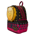 LOUNGEFLY Squid Game Piggy Bank Masked Men Glow Mini Backpack