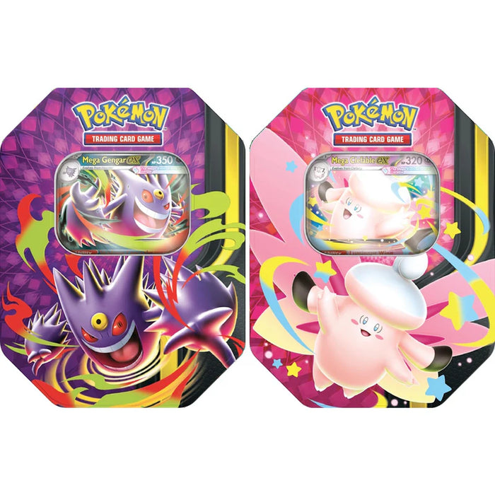 Pokémon TCG: Mega Moonlit Tin Bundle of 2 (Pre-Order)