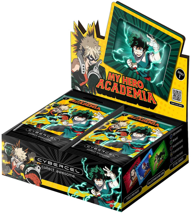 my hero academia card game booster box CYBERCEL