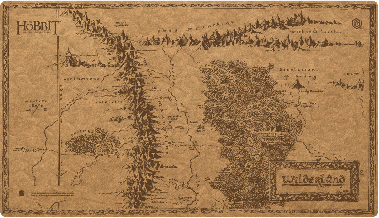 Ultimate Guard Playmat Sophoskin - The Hobbit Map Wilderland