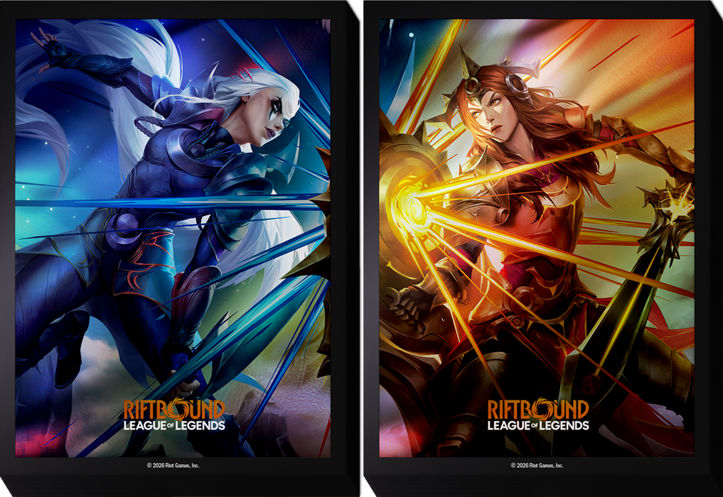 Riftbound: League of Legends TCG Vendetta Art Sleeve Diana vs Leona 100CT