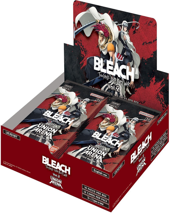 Union Arena TCG: Bleach Thousand-Year War Volume. 2 Booster Box