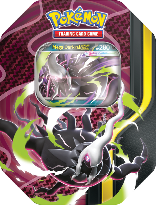 Pokémon TCG: Mega Forces Tin - Mega Darkrai ex (Pre-Order)