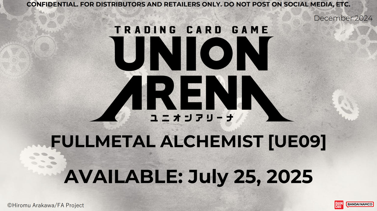 Union Arena TCG: Full Metal Alchemist Booster Box (Cyber Monday Deal)