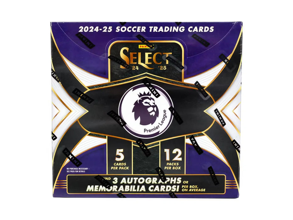 2024-25 Panini Select EPL English Premier League Soccer Hobby Box